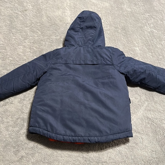 Carters Toddler Size 2T Removable Fleece Lined, Hooded Winter Coat Jacket Parka - Picture 6 of 6